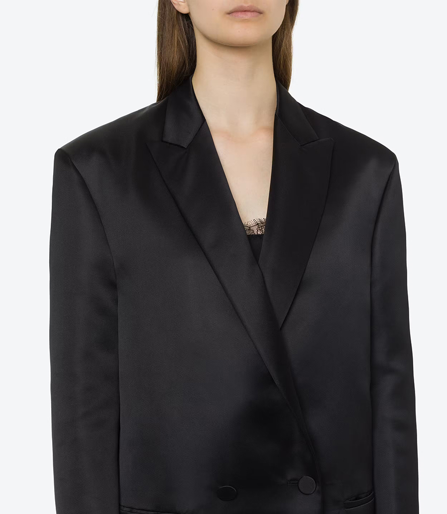 OVERSIZED DUCHESSE JACKET