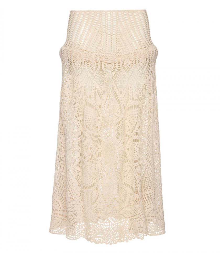 CLOTHES - LACE CROCHET SKIRT