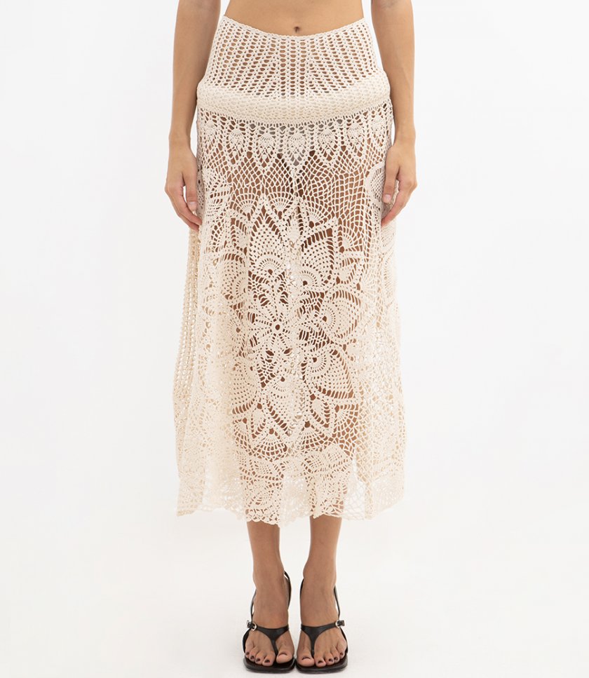 LACE CROCHET SKIRT