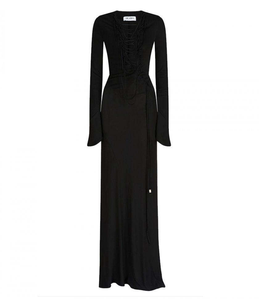 CREPE MIDI DRESS