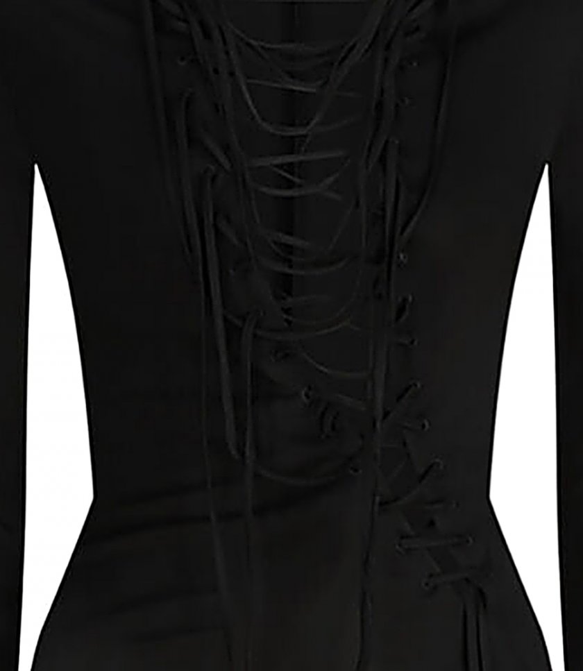 CREPE MIDI DRESS