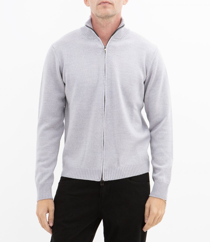 ZIP CARDIGAN