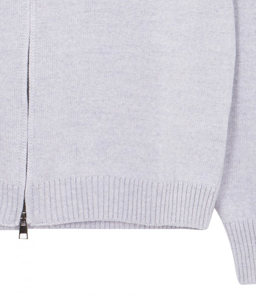 ZIP CARDIGAN