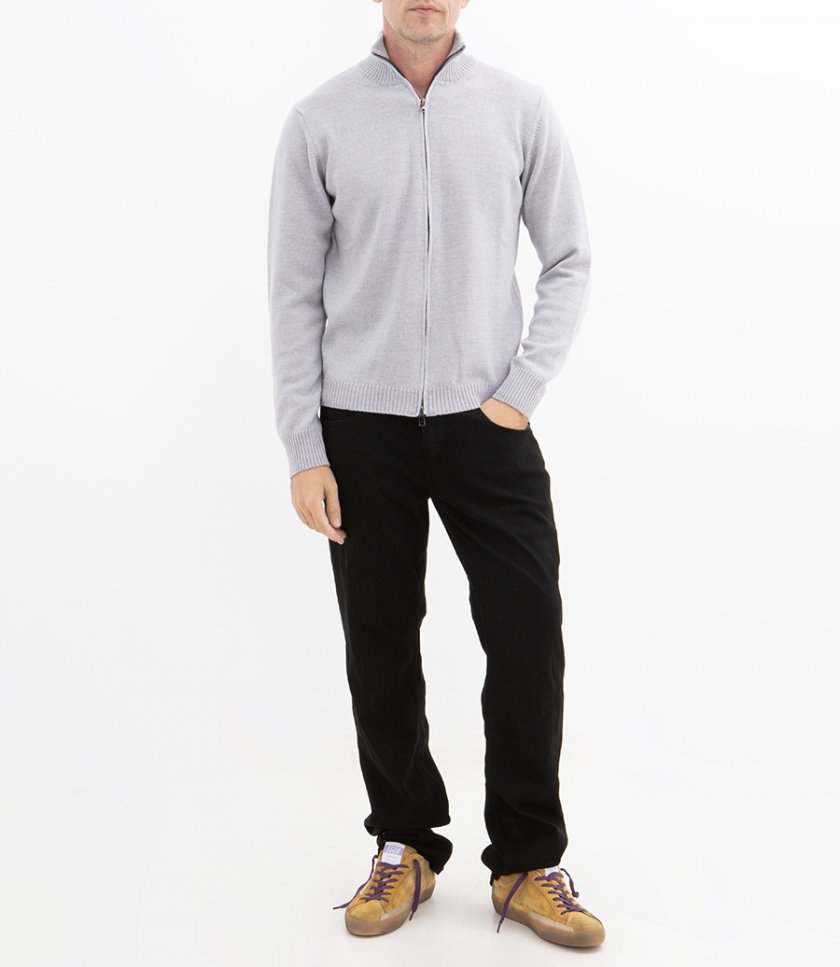 ZIP CARDIGAN