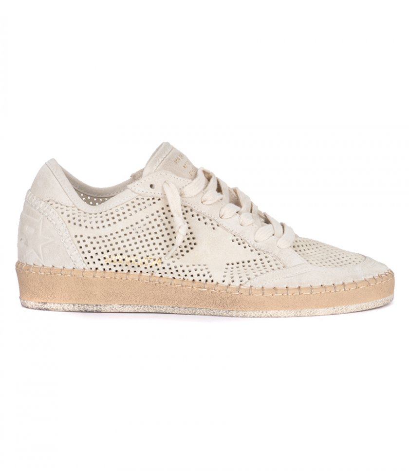 FORATED SUEDE BALL STAR