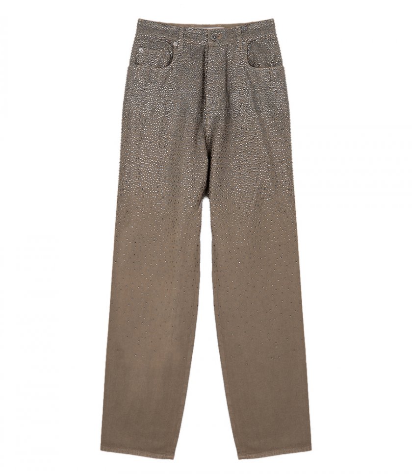 CLOTHES - WOMENS PANTS WITH GRADIENT SWAROVSKI EFFECT