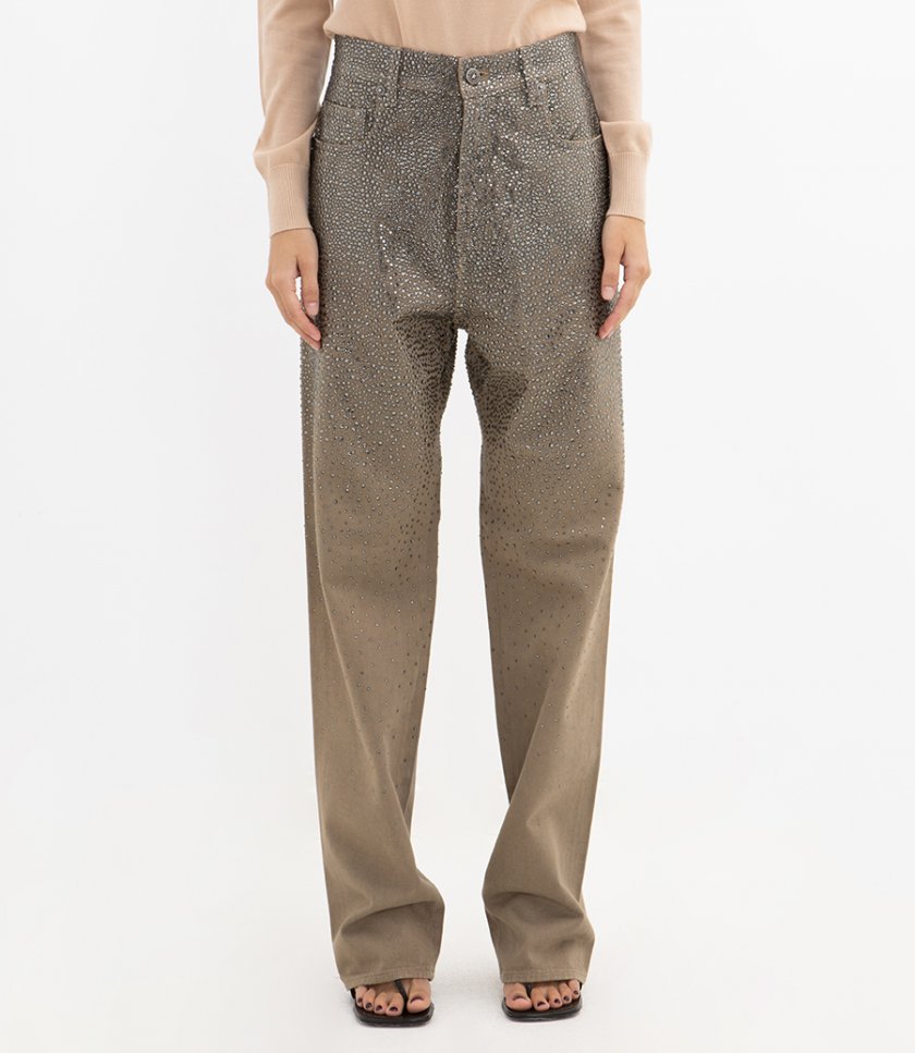 WOMENS PANTS WITH GRADIENT SWAROVSKI EFFECT