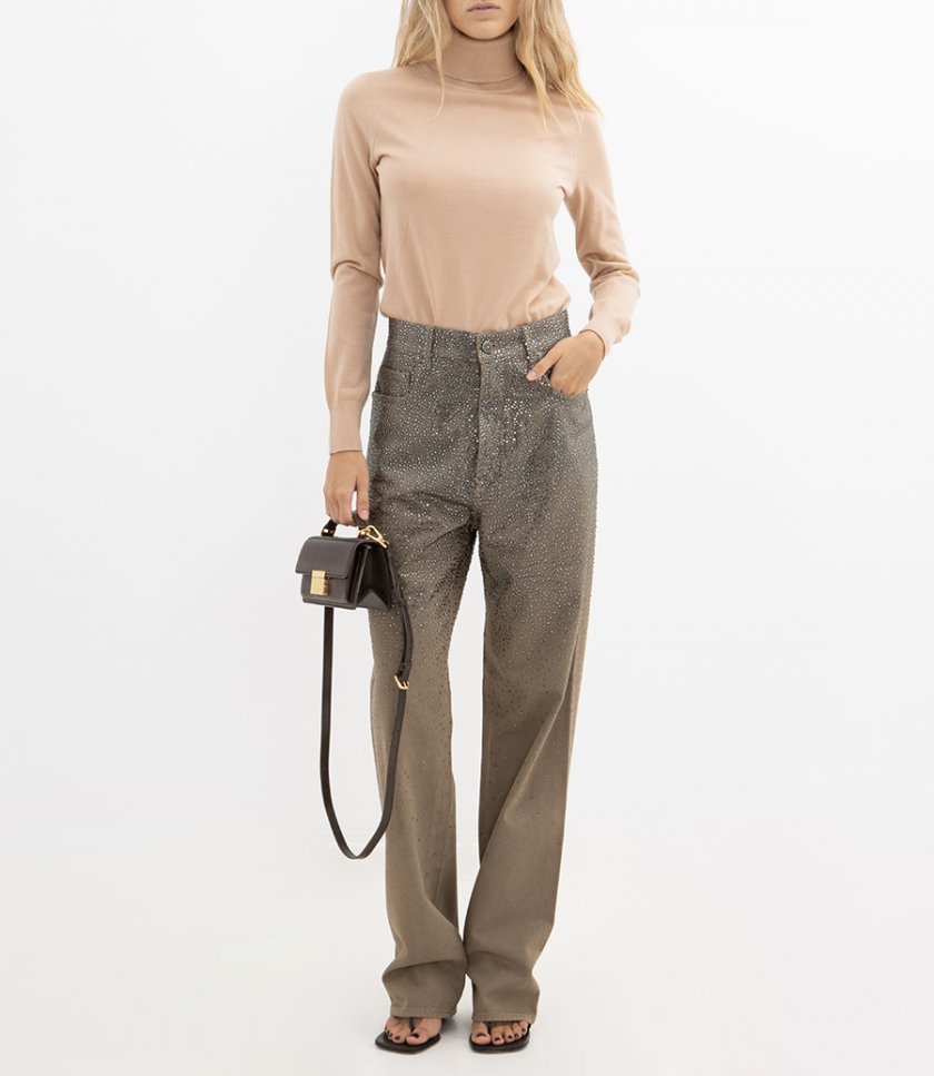 WOMENS PANTS WITH GRADIENT SWAROVSKI EFFECT