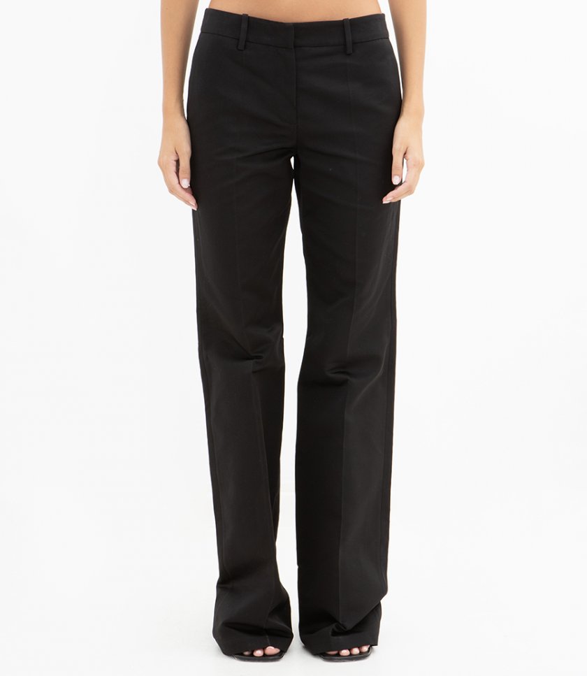 FRONT-PLEAT CLASSIC TROUSERS