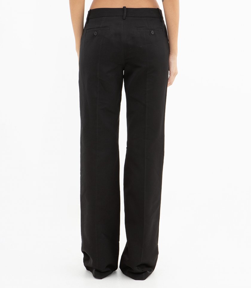 FRONT-PLEAT CLASSIC TROUSERS