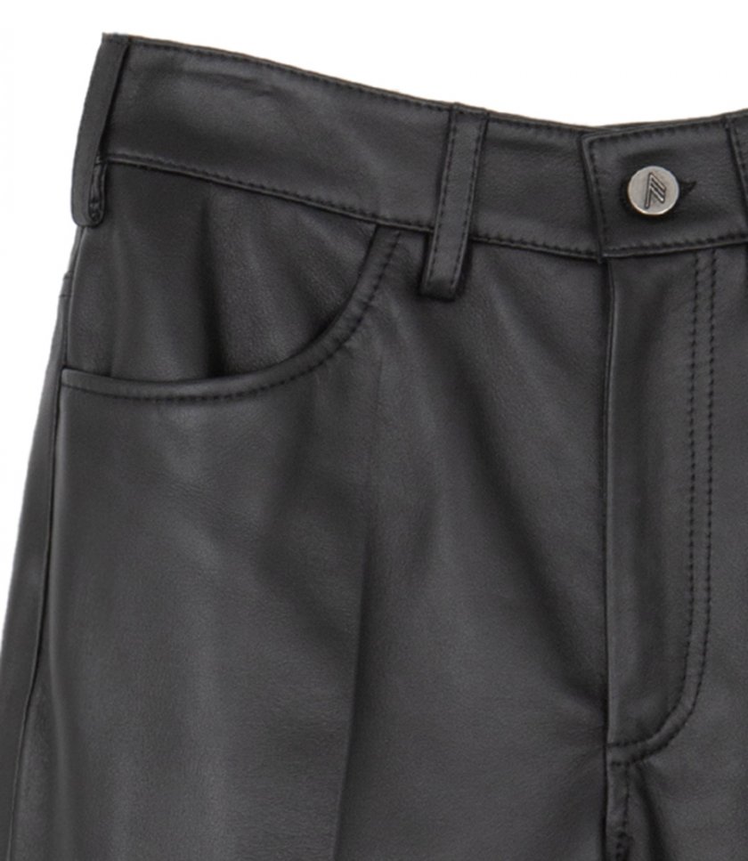 LEATHER LONG PANT