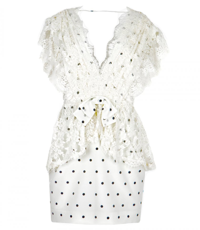 SALES - POLKA DOT PRINT MINI DRESS