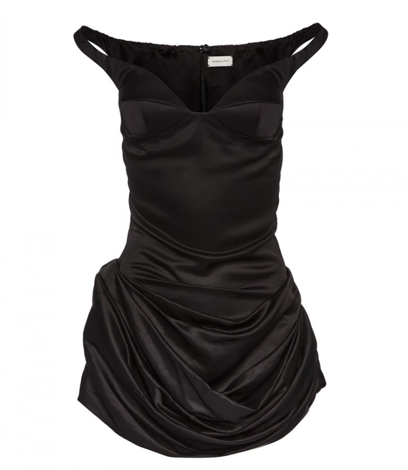 CLOTHES - OFF-SHOULDER BUSTIER DRESS