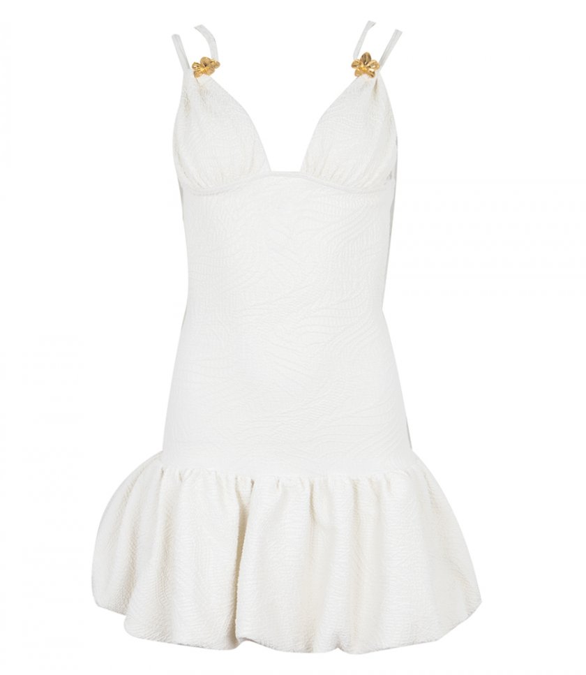 SALES - BREEZE JACQUARD SLOWER MINI DRESS