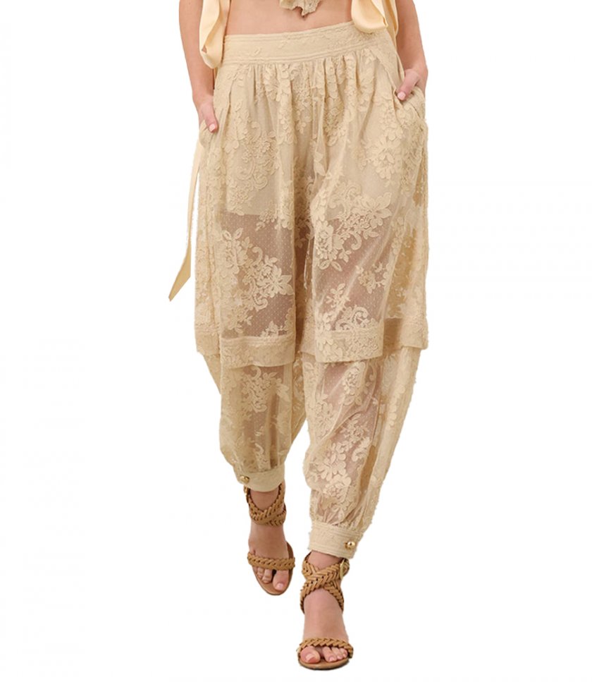 HYPNOTIC LACE HAREM PANT