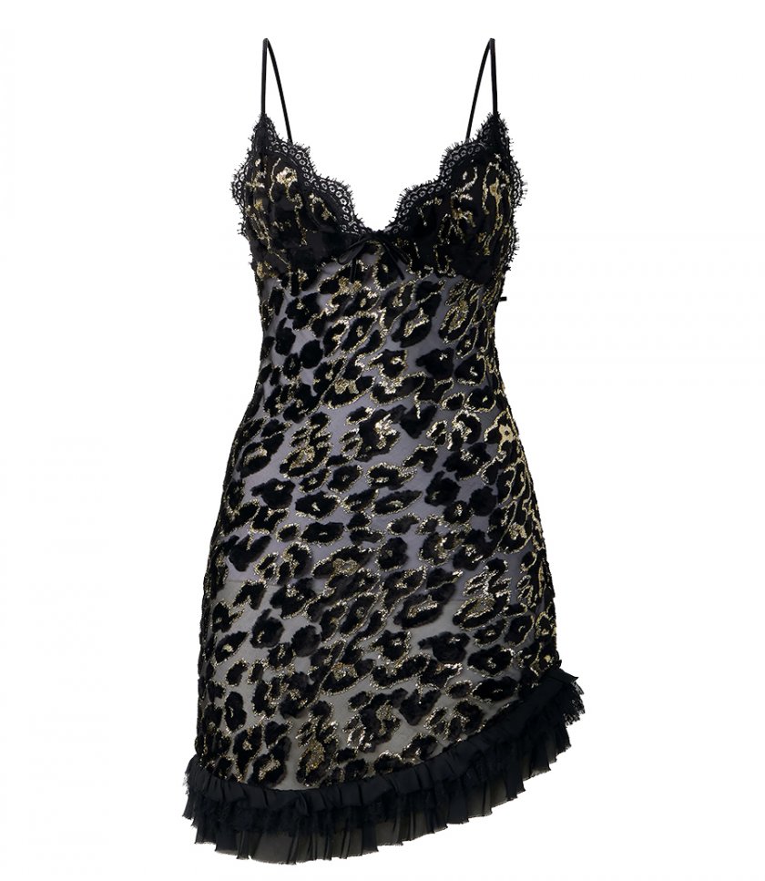 SALES - MINI DRESS WITH RUCHES