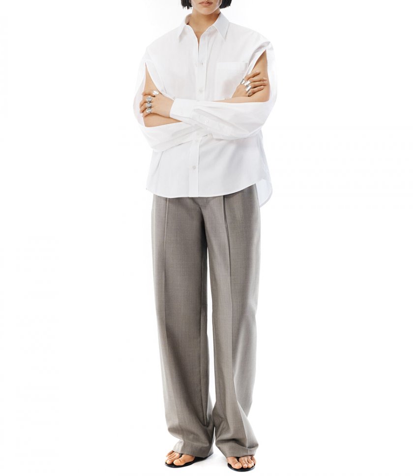 SLASHED SLEEVE SHIRT