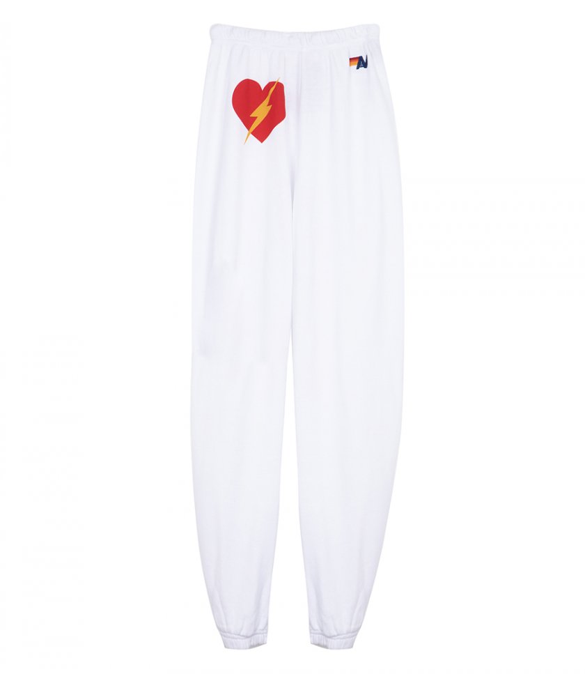 AVIATOR NATION - WOMENS BOLT HEART SWEATPANTS