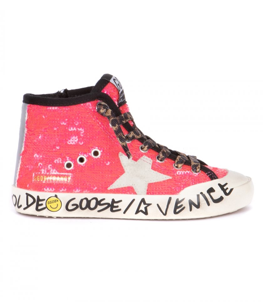 SHOES - PINK SEQUINS FRANCY PENSTAR