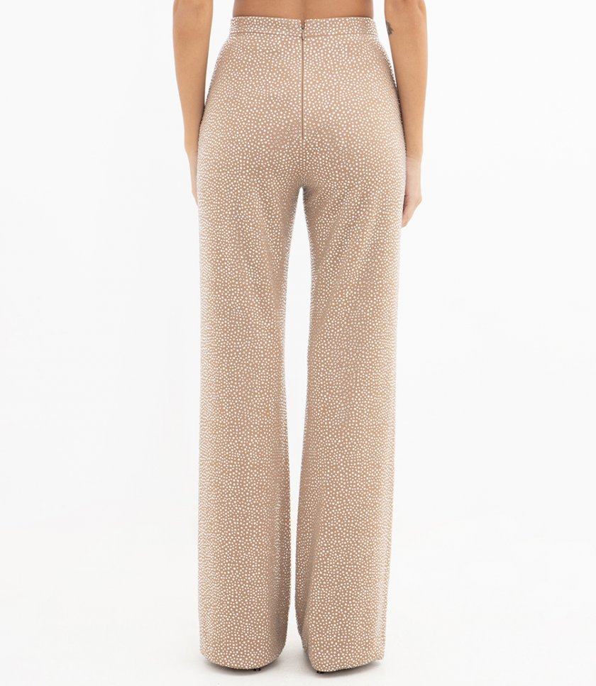 CRYSTAL STUDDED TROUSERS