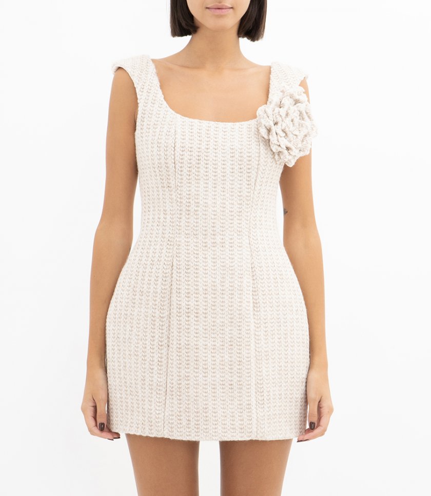 CROCHET FLOWER DRESS
