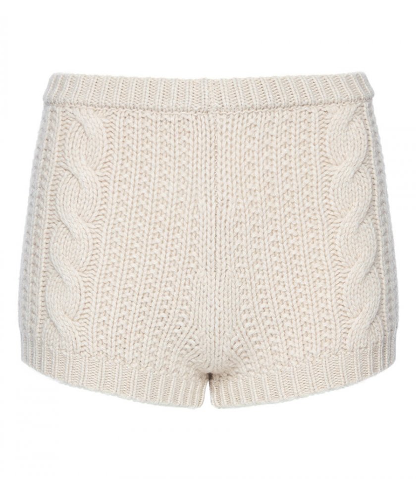 CLOTHES - PATTERNED KNIT SHORTS