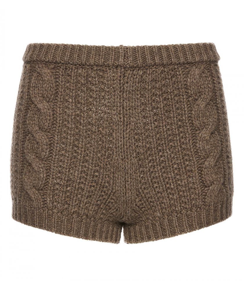 CLOTHES - PATTERNED KNIT SHORTS