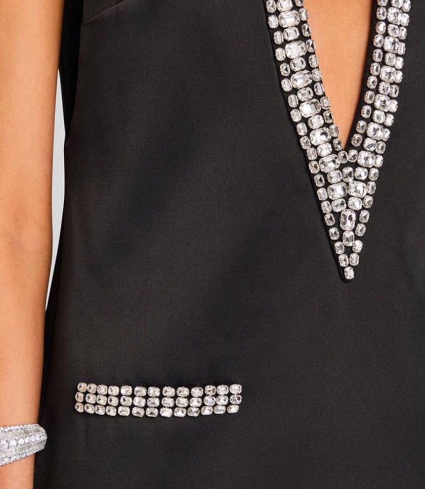NANCIE EMBELLISHED DRESS