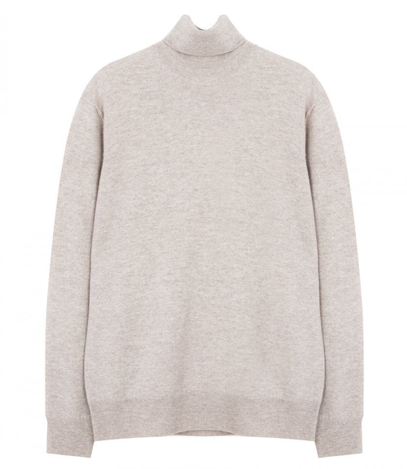 SALES - WOOL CASHMERE ROLL NECK
