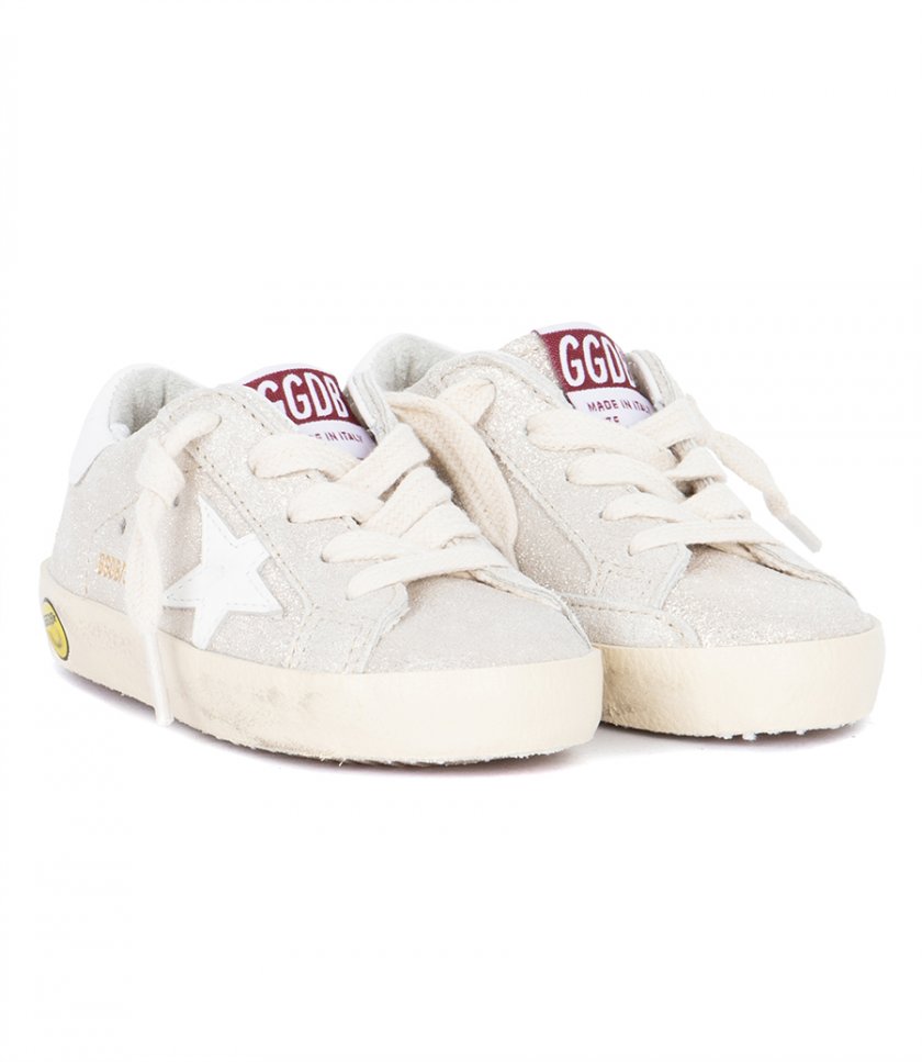 JUNIOR LAMINATED SUEDE SUPER-STAR