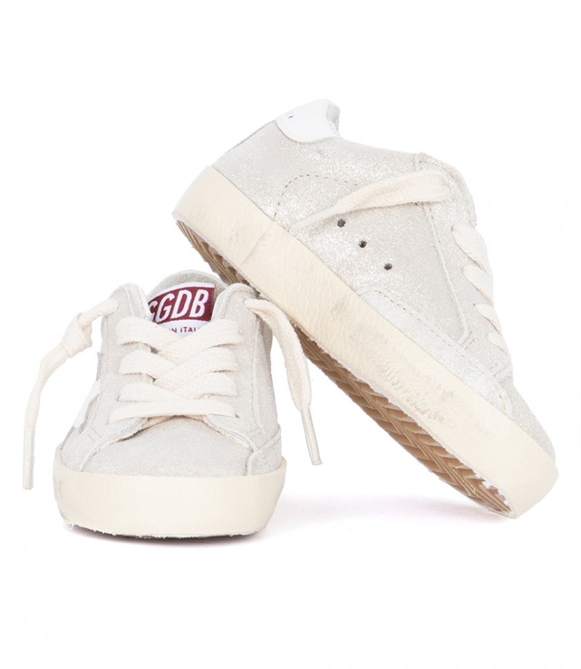 JUNIOR LAMINATED SUEDE SUPER-STAR