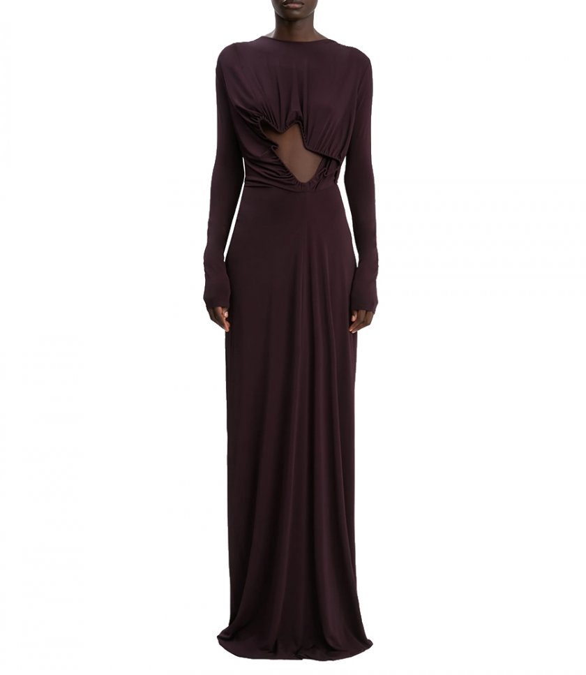 CUT OUT WIRE GOWN