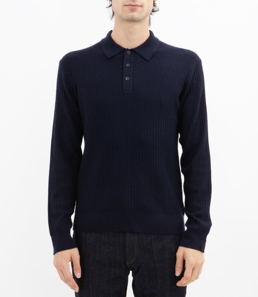 CRAWFORD POLO SWEATER