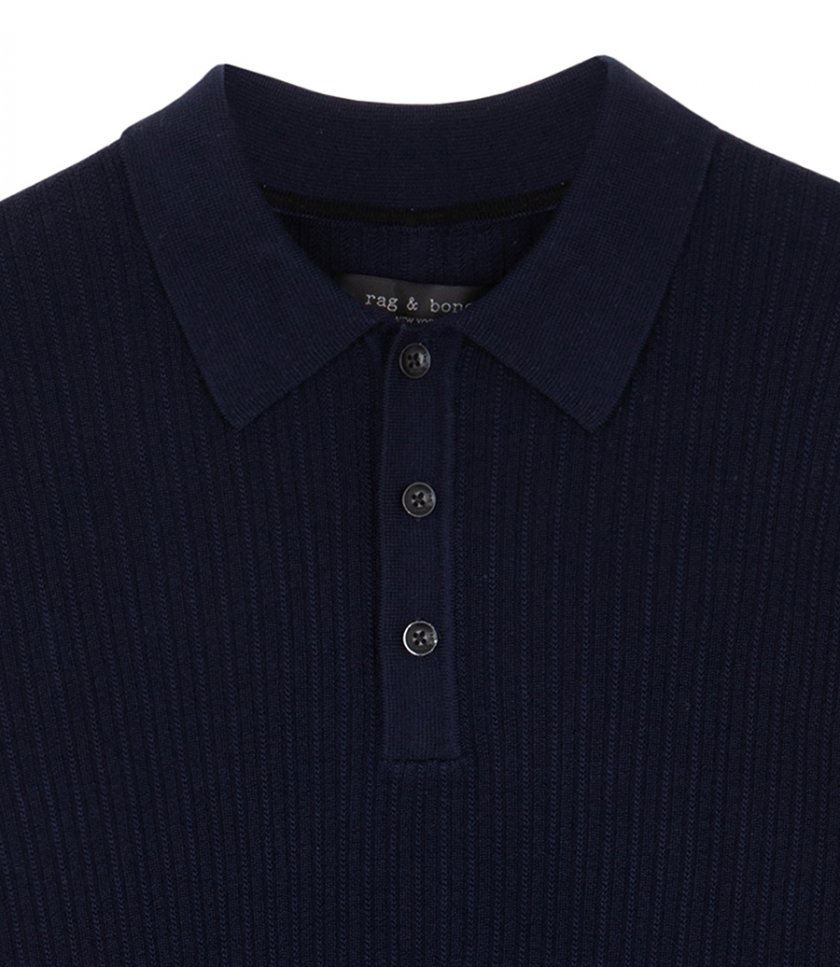 CRAWFORD POLO SWEATER