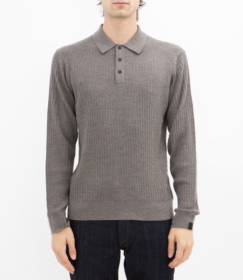 CRAWFORD POLO SWEATER