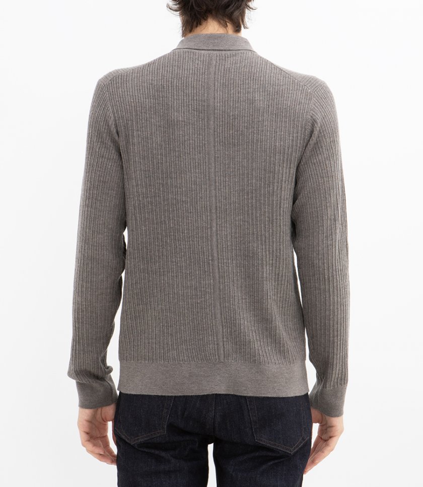 CRAWFORD POLO SWEATER