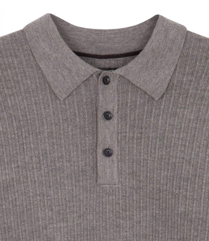 CRAWFORD POLO SWEATER