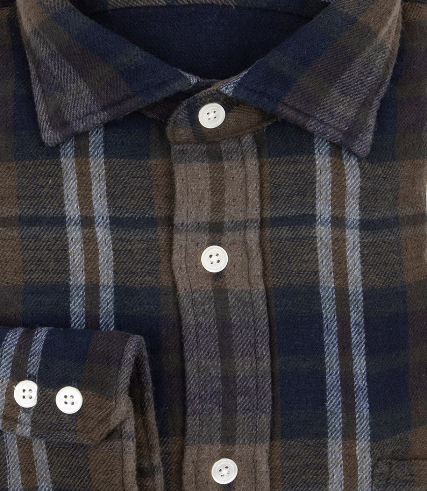 PAUL DOUBLE FACE FLANNEL SHIRT
