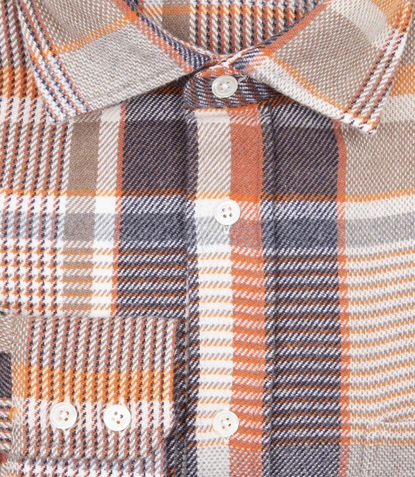 FLANNEL CHECKED PAUL SHIRT