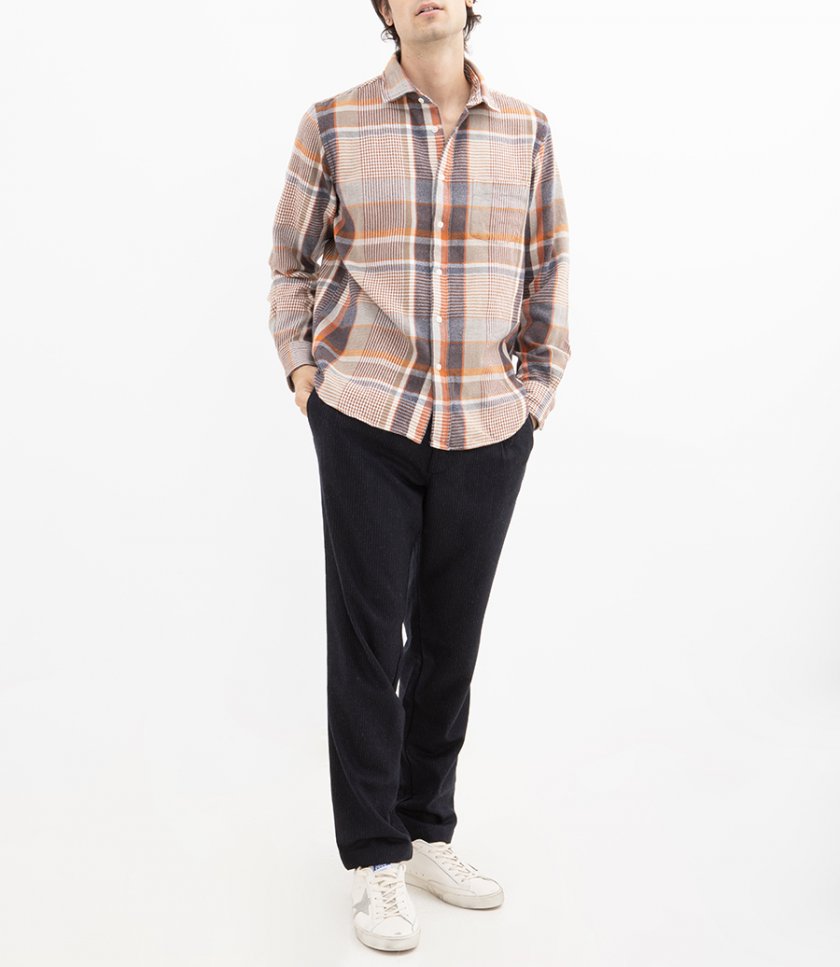 FLANNEL CHECKED PAUL SHIRT