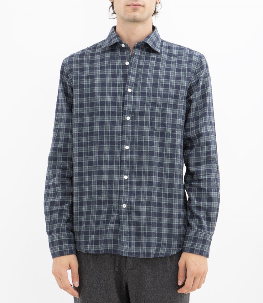 BRUSHED CHECKED PAUL SHIRT