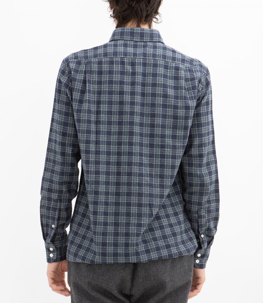 BRUSHED CHECKED PAUL SHIRT