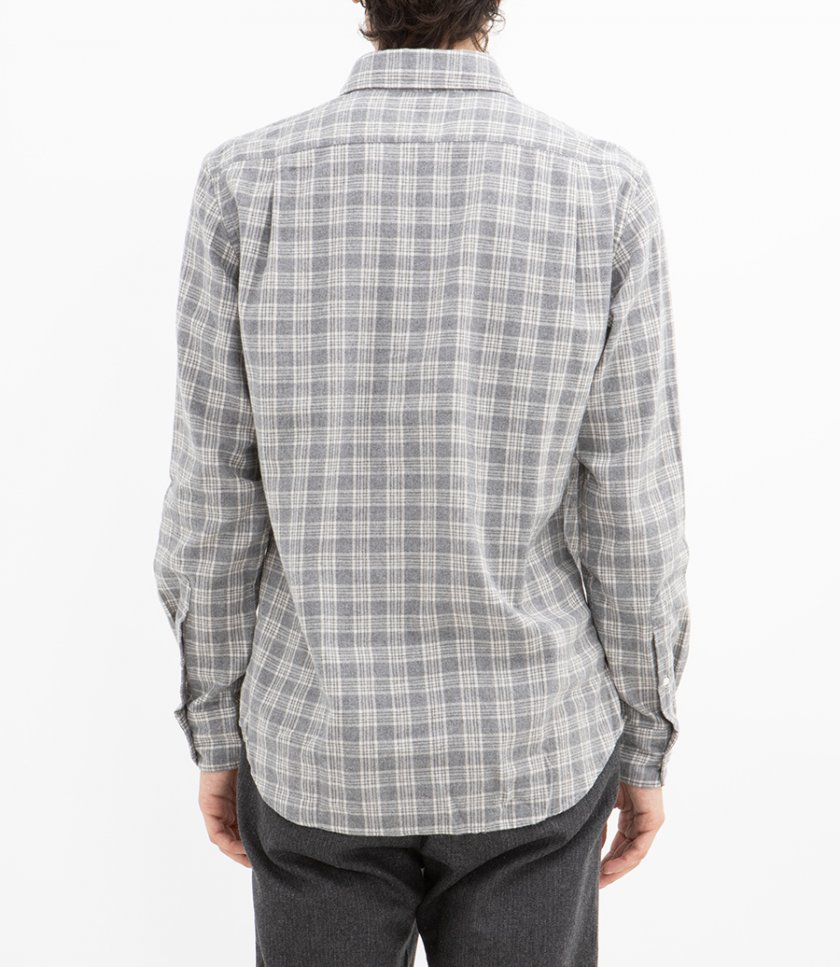 BRUSHED CHECKED PAUL SHIRT