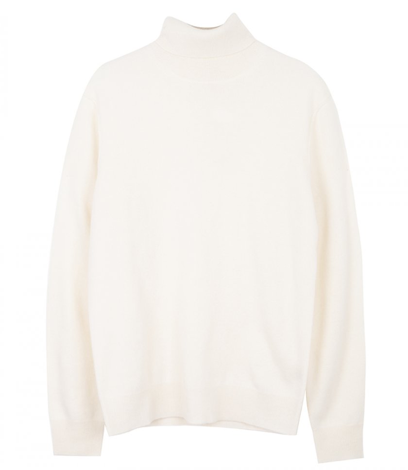 SALES - WOOL CASHMERE ROLL NECK