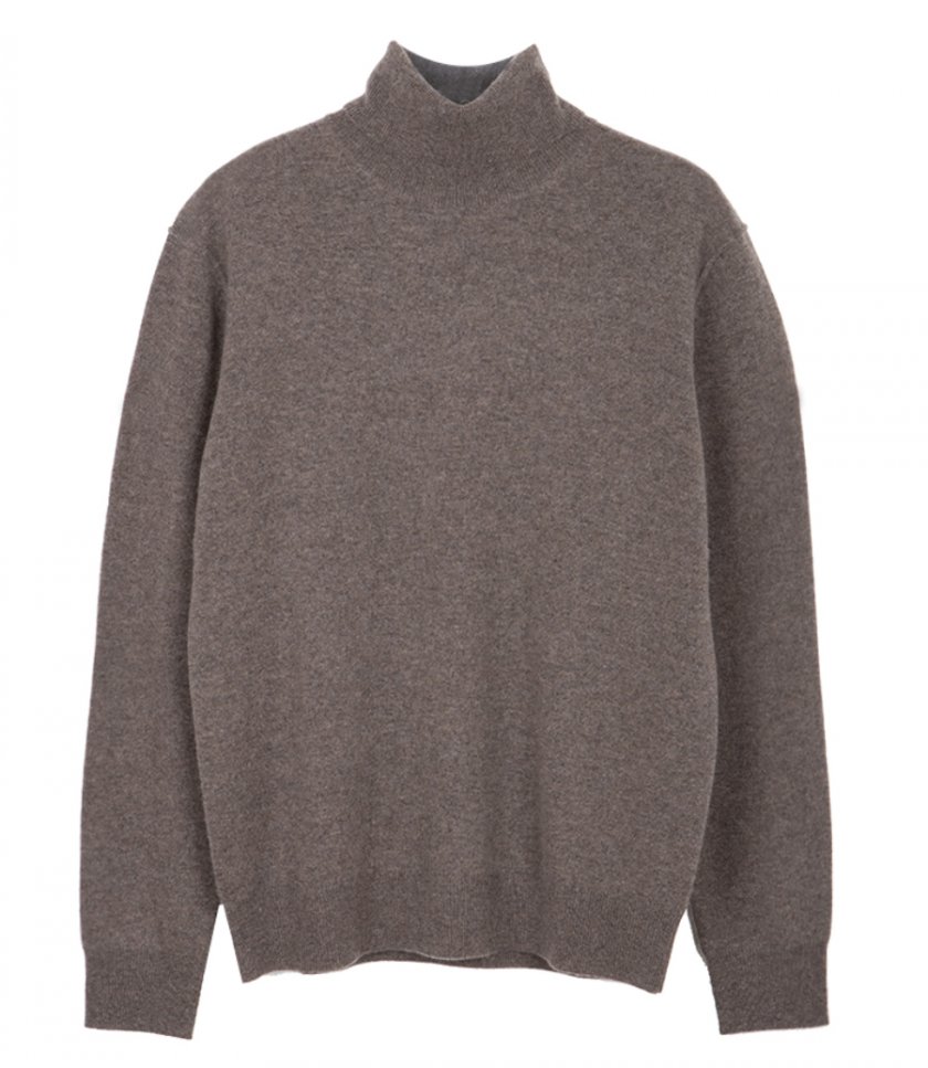 SALES - WOOL CASHMERE ROLL NECK