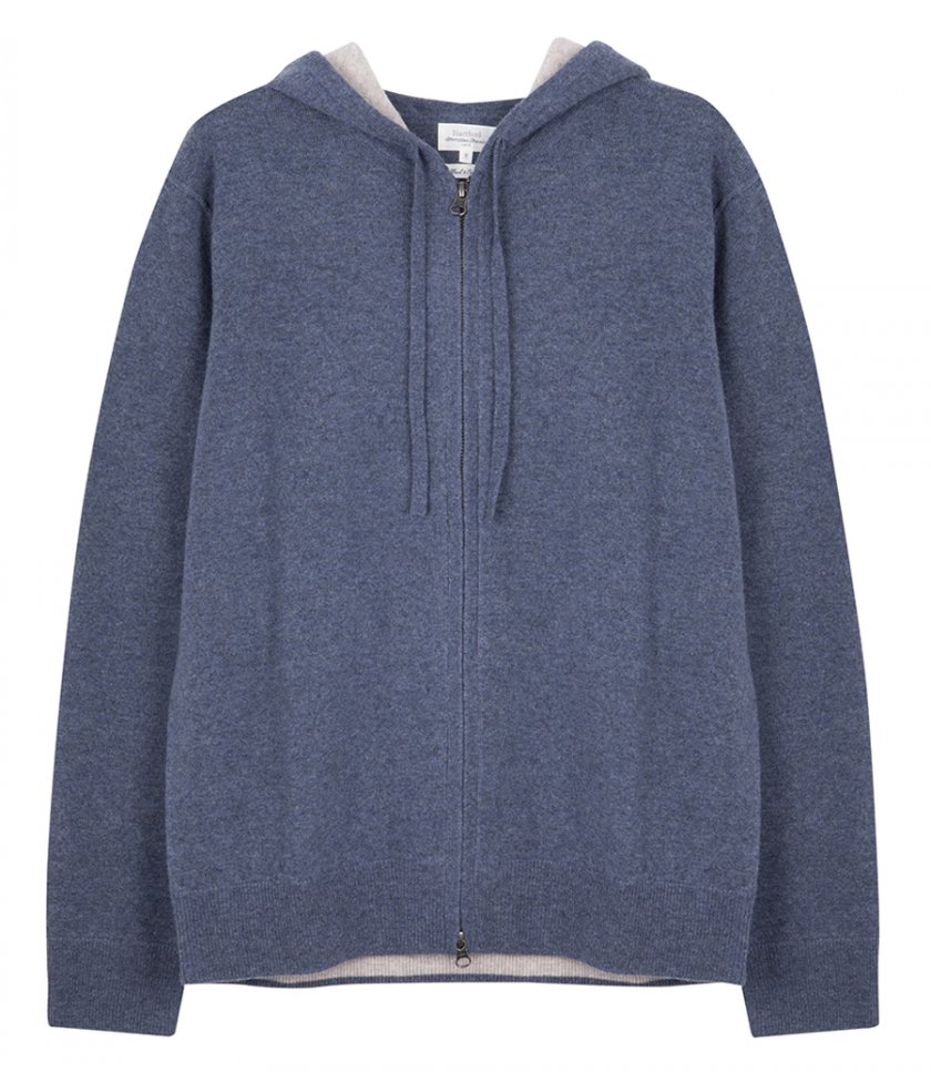 SALES - CASHMERE ZIP HOODIE