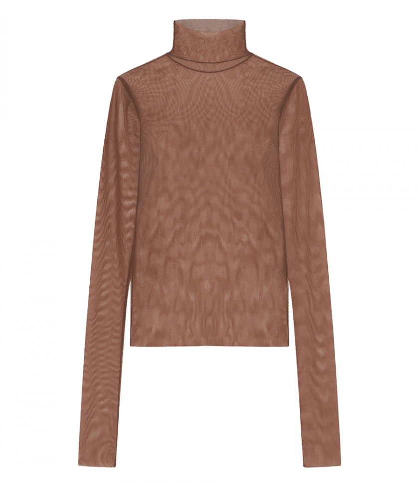 SALES - MESH TURTLENECK