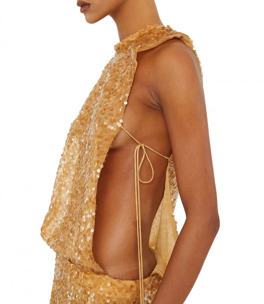 ILLUMINATE SEQUIN SEPERATION GOWN