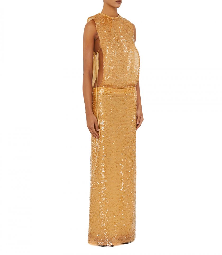 ILLUMINATE SEQUIN SEPERATION GOWN