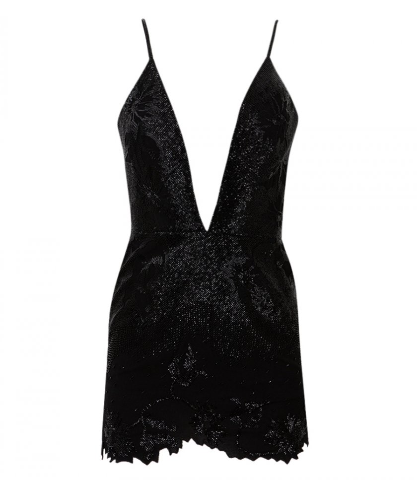 SALES - EMBROIDERED MINI DRESS